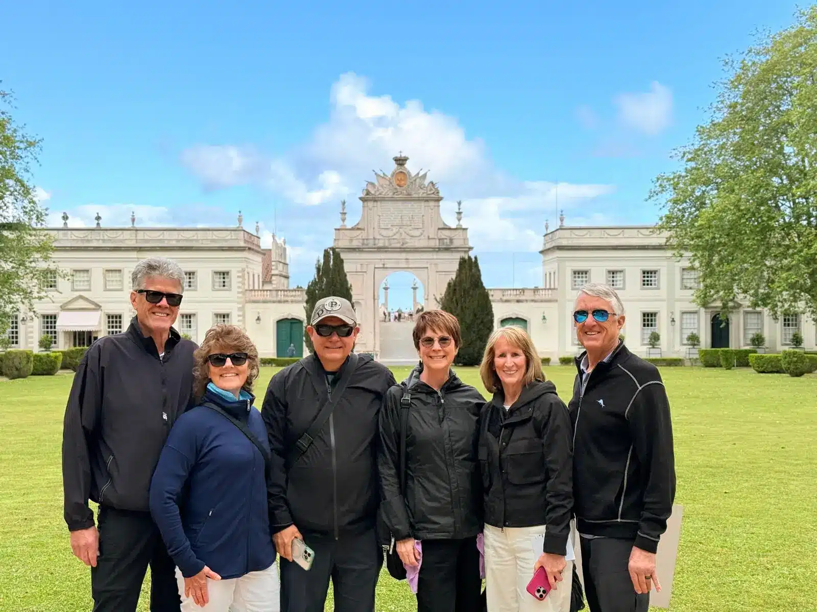 Yes You Deserve private tuk tuk tour guests exploring Sintra with a local guide